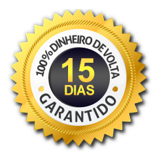 Selo de garantia 15 dias 100% dinheiro de volta